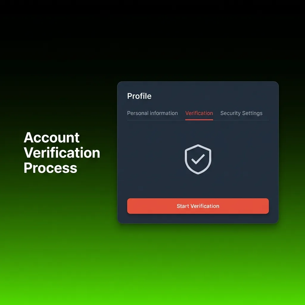 User submitting ID document and selfie for account verification to enable secure withdrawals and regulatory compliance