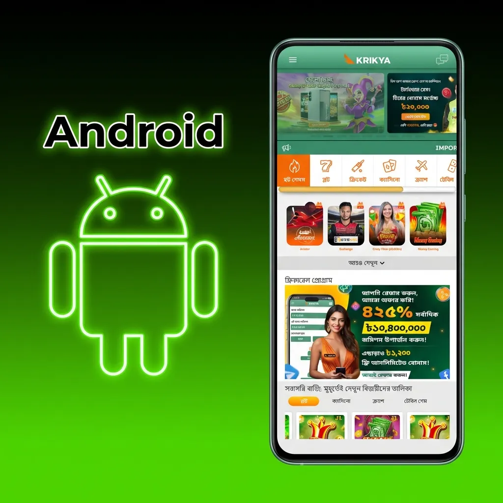 Android app download guide showing installation steps for devices running Android 5.0 or higher