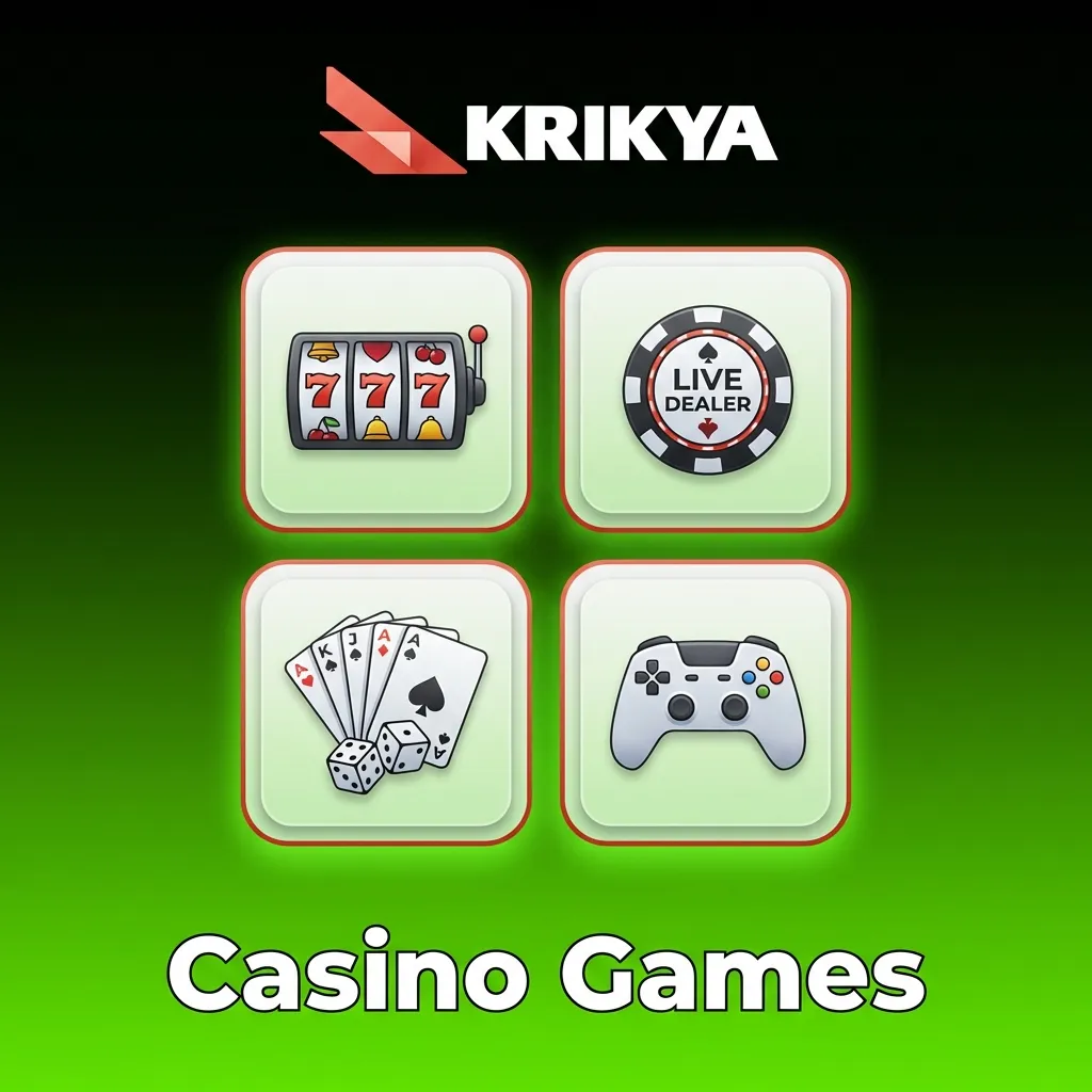 Casino games interface showing slots, live dealer tables, and various game categories with 3,000+ titles available