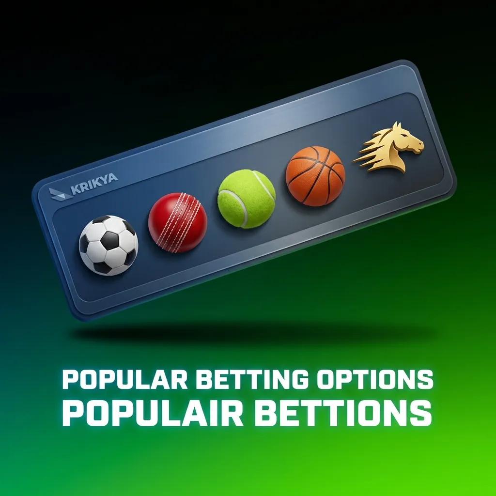 Krikya betting interface showing live betting, multi live accumulator, and prematch options for sports wagering