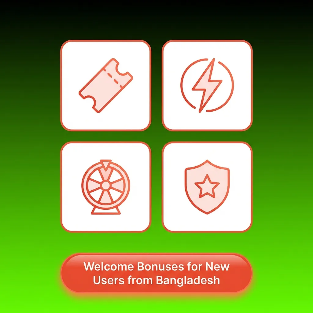 Bangladesh users welcome bonuses: 100% match up to ৳25,000 for casino or sports betting with ৳500 minimum deposit