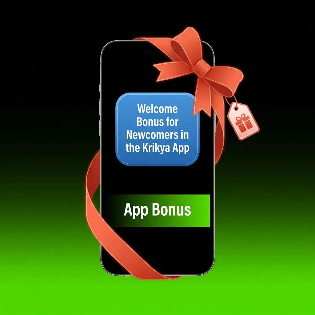 Krikya app welcome bonus offering 100% up to ৳25,000 for sports or casino with ৳500 minimum deposit for new users.